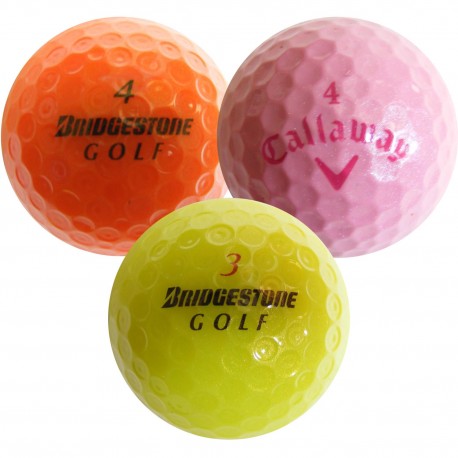Farebné golfové lopty (30 kusov)