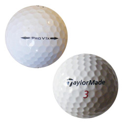 Trénink mix 4-vrstvé golfové míče (Titleist Pro V1, TaylorMade Penta) - 50 +10 kusů ZDARMA - C