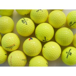 Žluté golfové míče, trénink mix (50 + 10 kusů ZDARMA) - C
