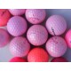 Ružové golfové lopty (30 kusov)