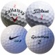 Mix značiek golfových loptičiek (Callaway, Titleist, Nike, TaylorMade) - 50 kusov